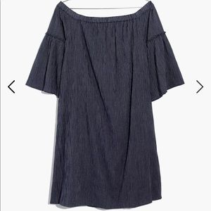 Madewell Off-the-Shoulder Bell-Sleeve Dress